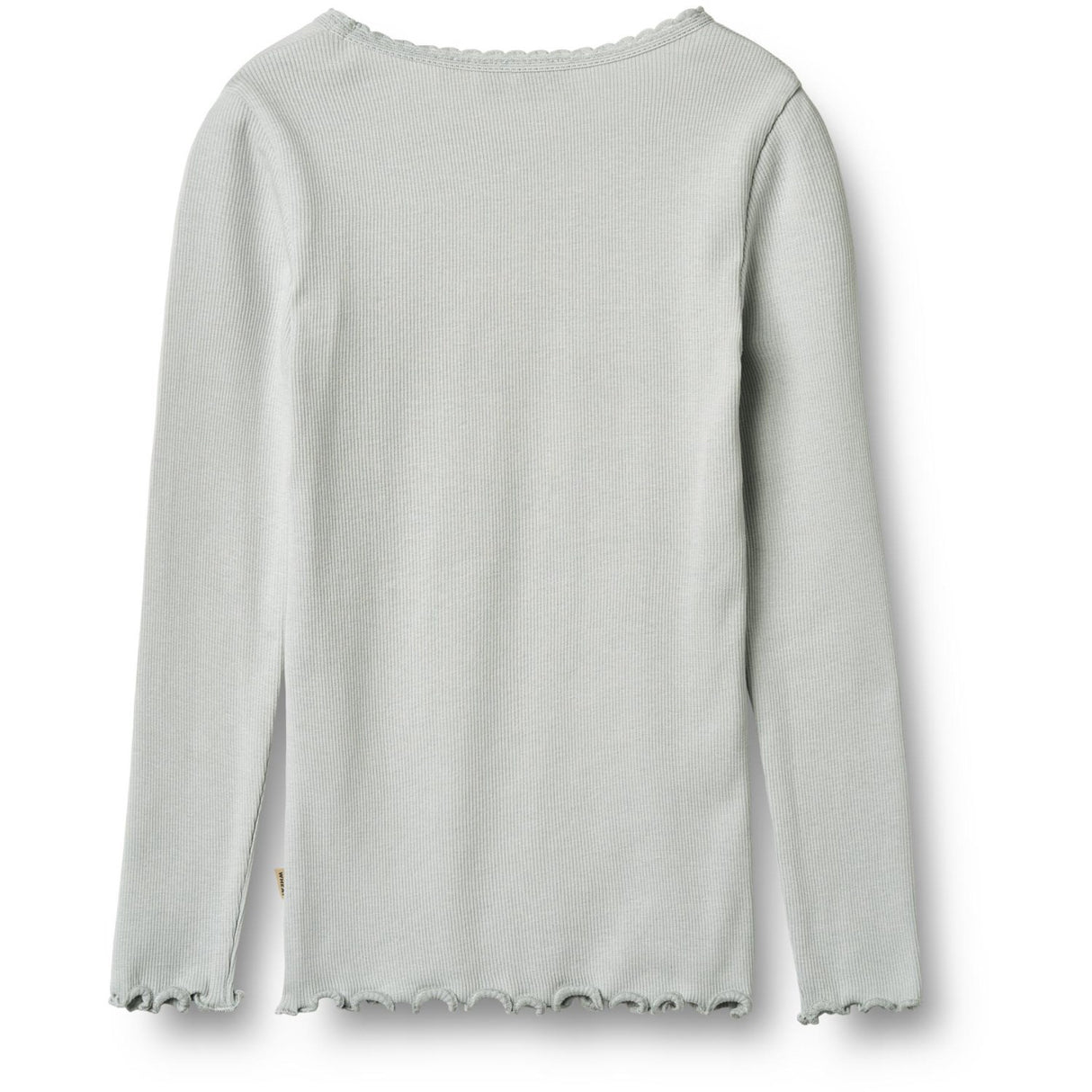Wheat Soft Blue Rib T-Shirt L/S Reese