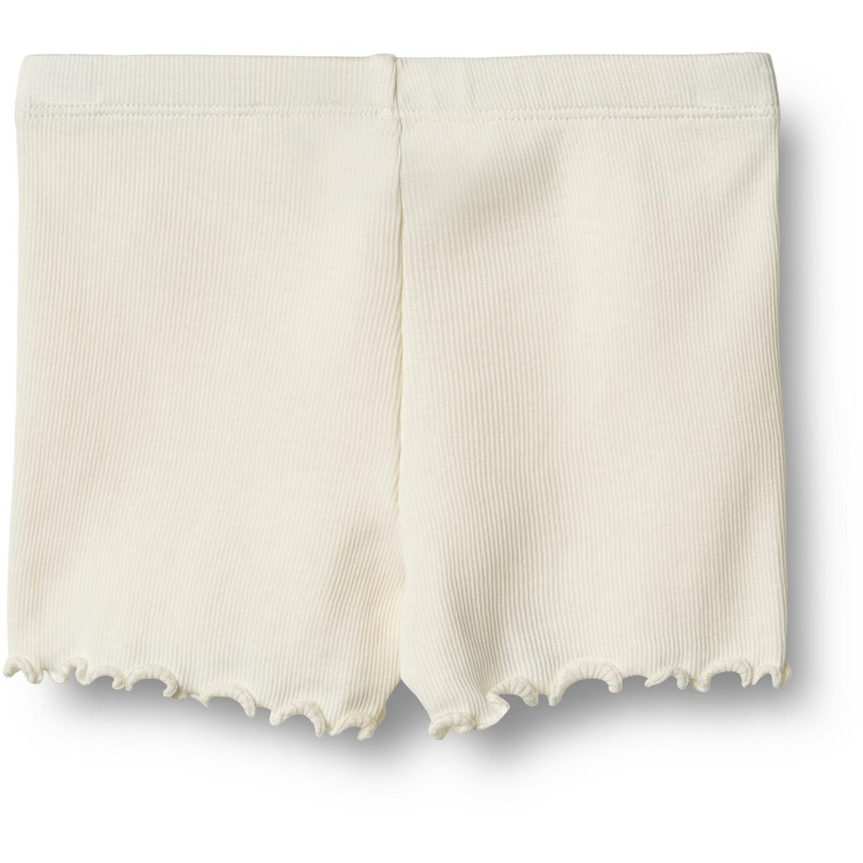 Wheat Ivory Rib Shorts Sine