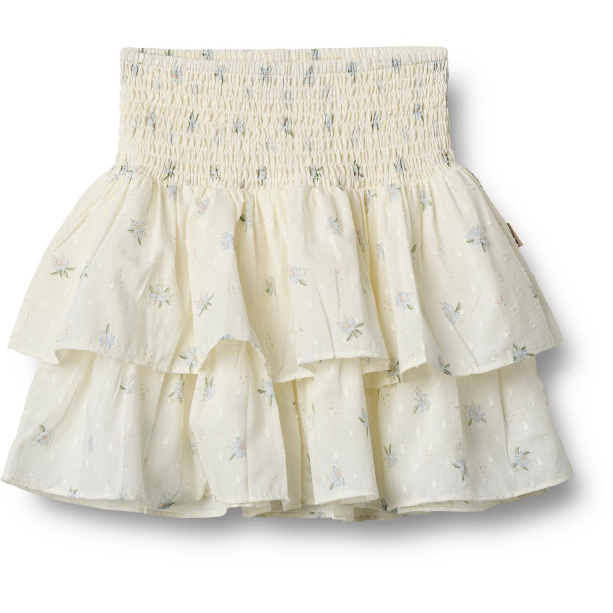 Wheat Blue Flowers Skirt Hilary