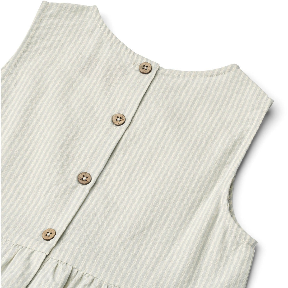 Wheat Summer Blue Stripe Dress Luise