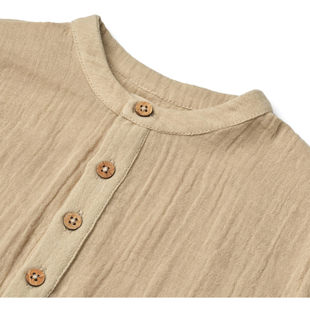 Wheat Soft Sand Shirt S/S Svend
