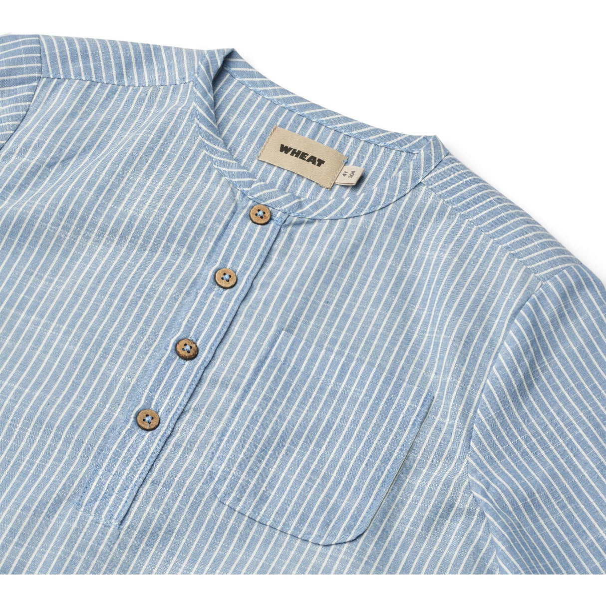 Wheat Blue Stripe Shirt Bjørk