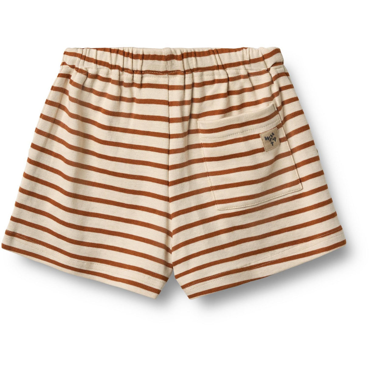 Wheat Warm Caramel Stripe Jersey Shorts Kalle