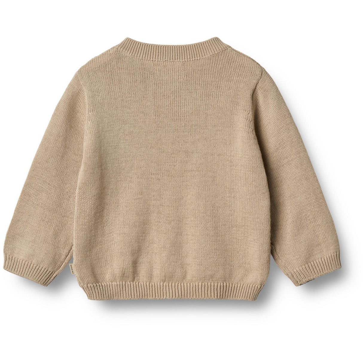 Wheat Soft Sand Knit Cardigan Bjørn