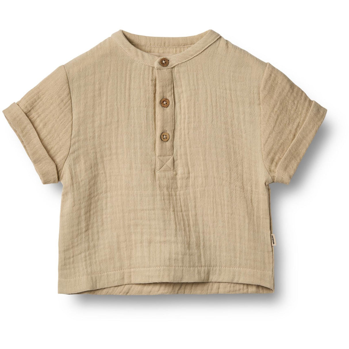 Wheat Soft Sand Shirt S/S Svend