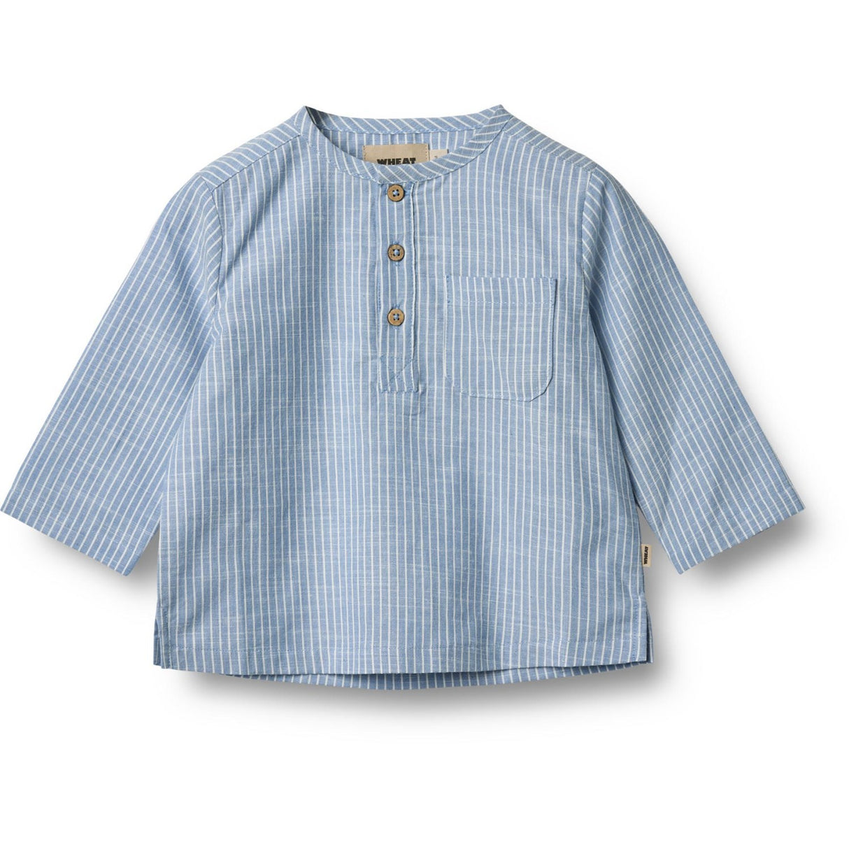 Wheat Blue Stripe Shirt Bjørk