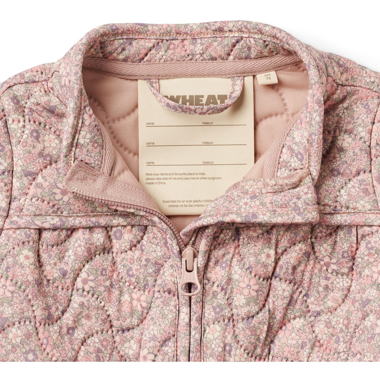 Wheat Powder Flower Meadow Thermo Jacket Tilde