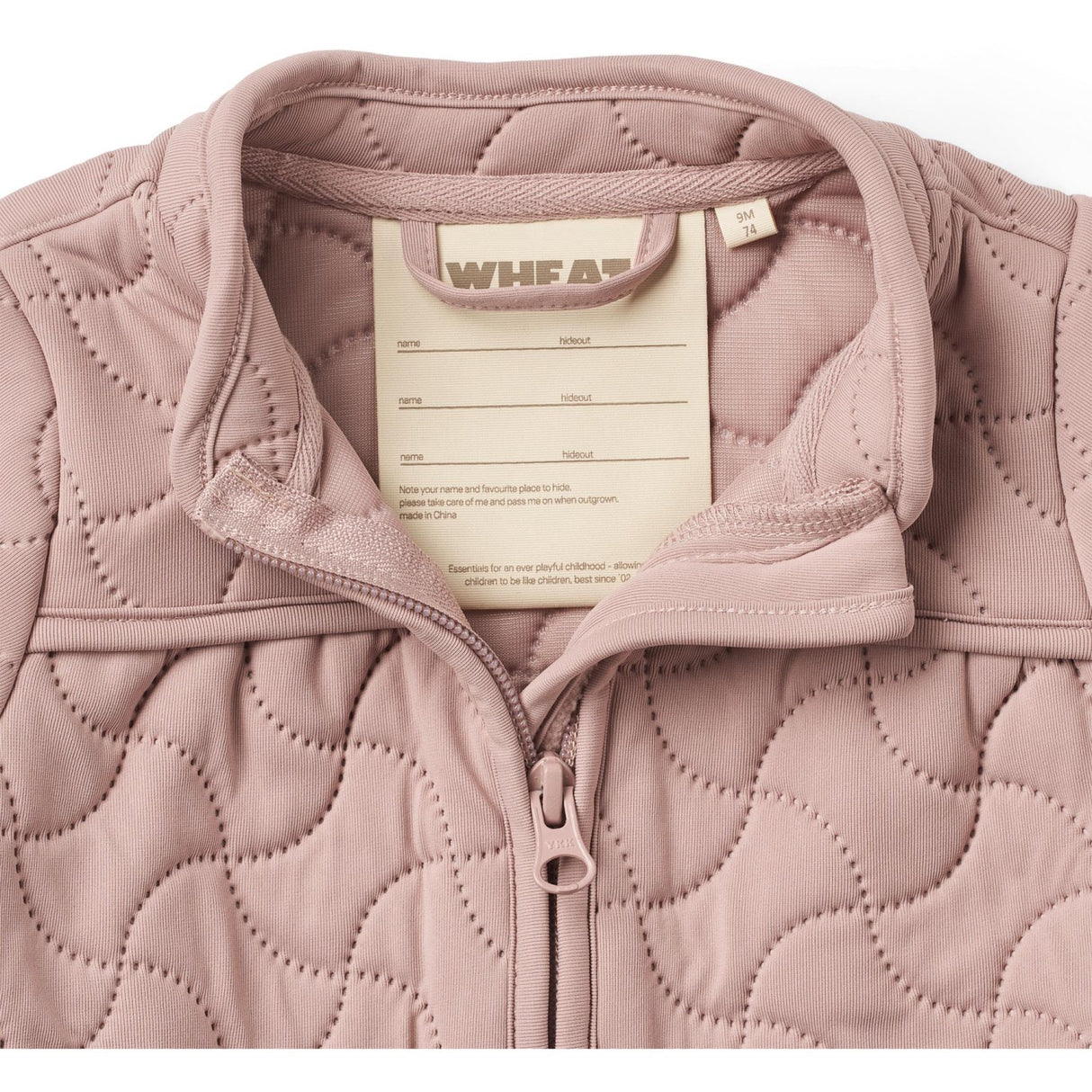Wheat Warm Rose Thermo Jacket Tilde