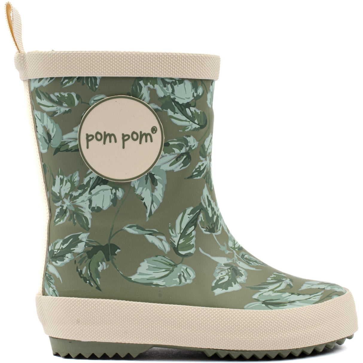 Pom Pom Nettle Camo AOP Rubber Boot AOP