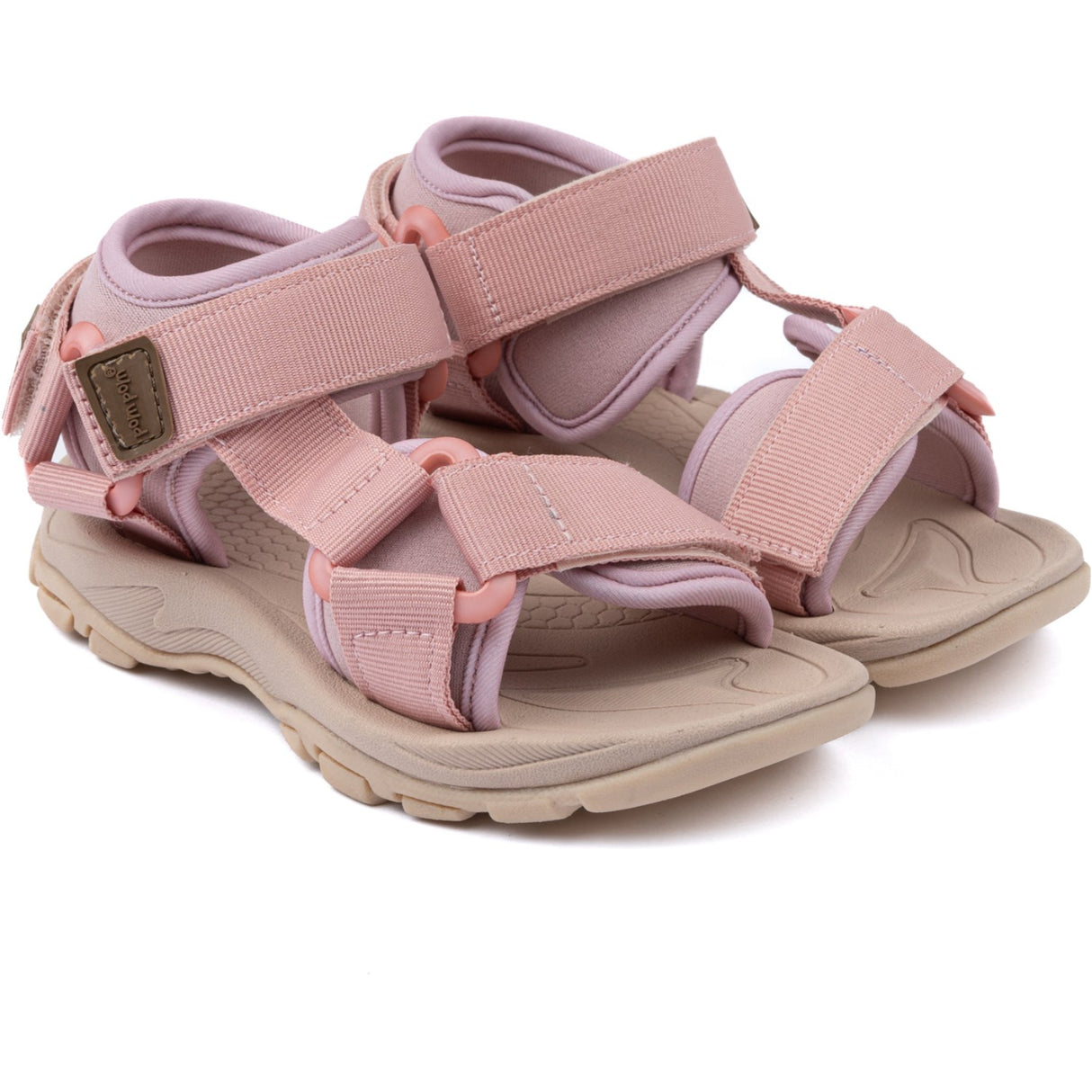 Pom Pom Bright Rose Trecking Sandal Velcro