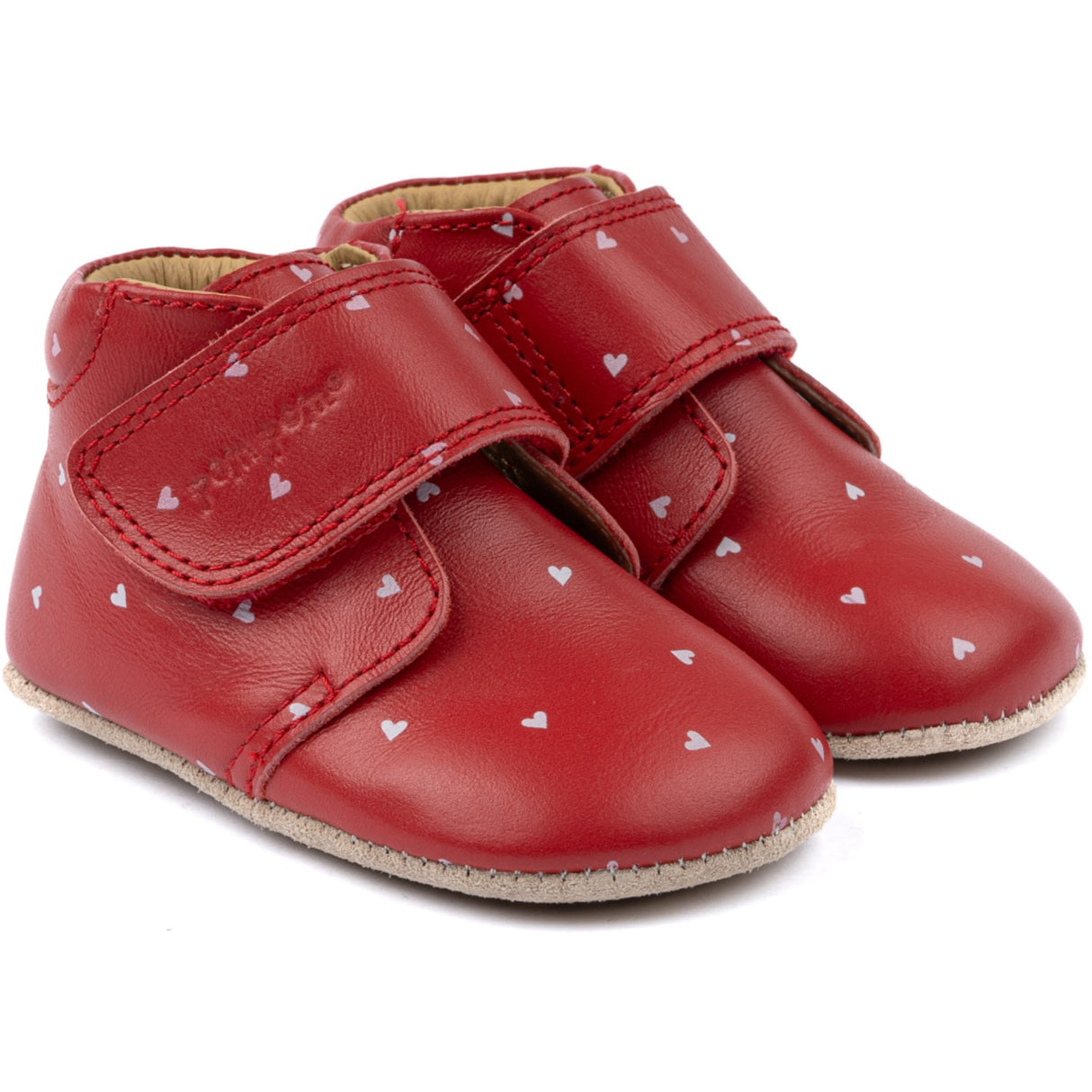 Pom Pom Heart Beginners™ Shoe Velcro Print