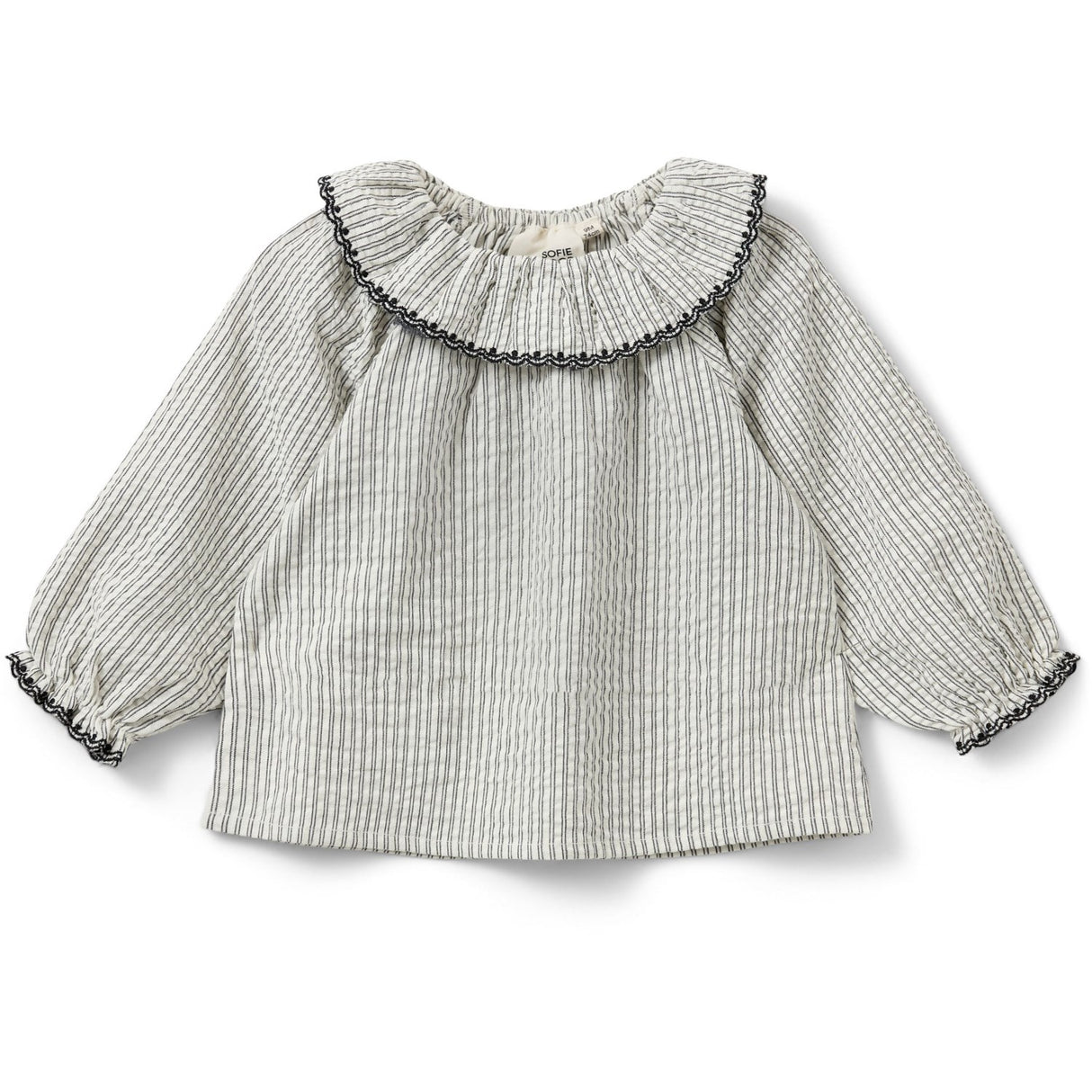 Sofie Schnoor Black Thin Stripe Blouse