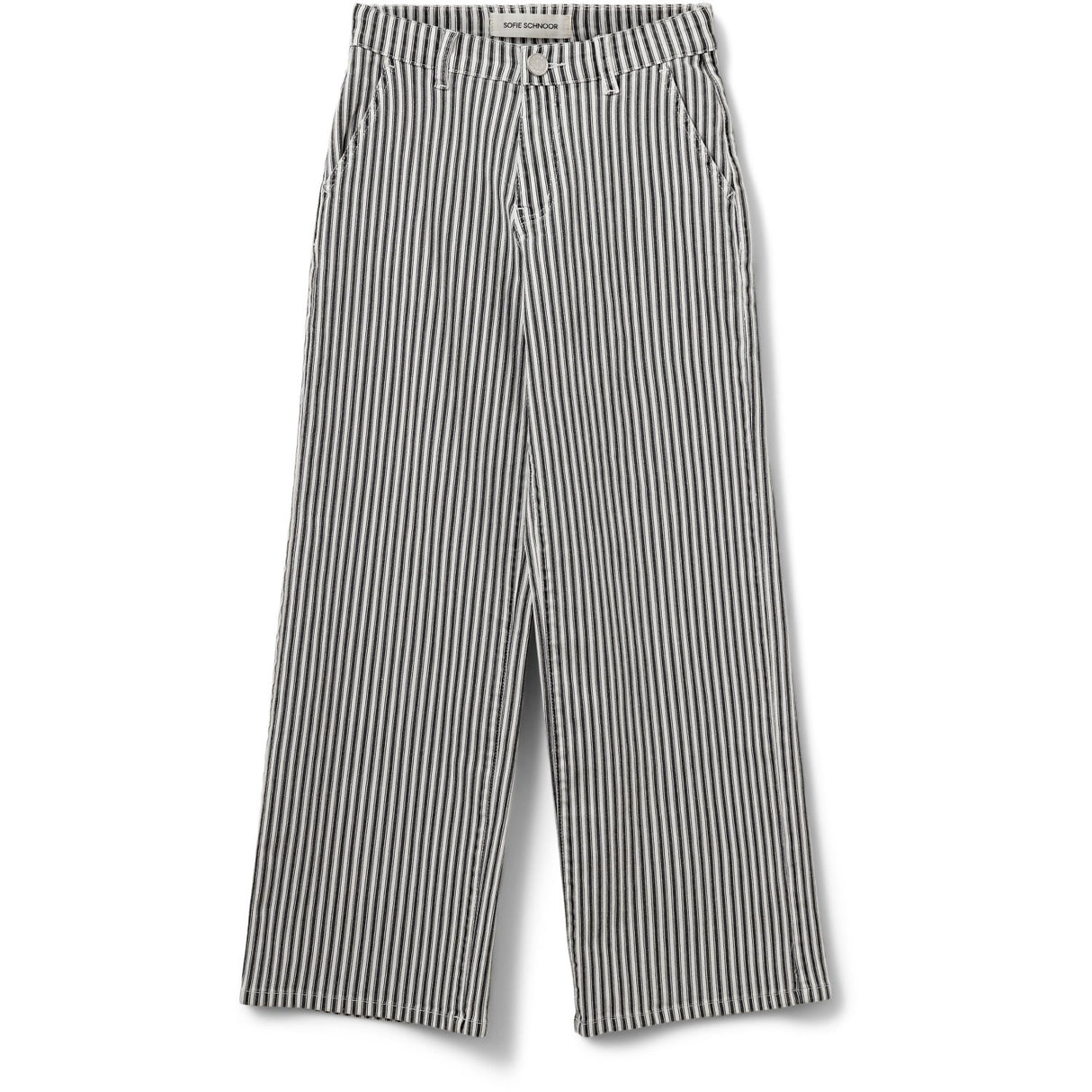 Sofie Schnoor Black Striped Pants