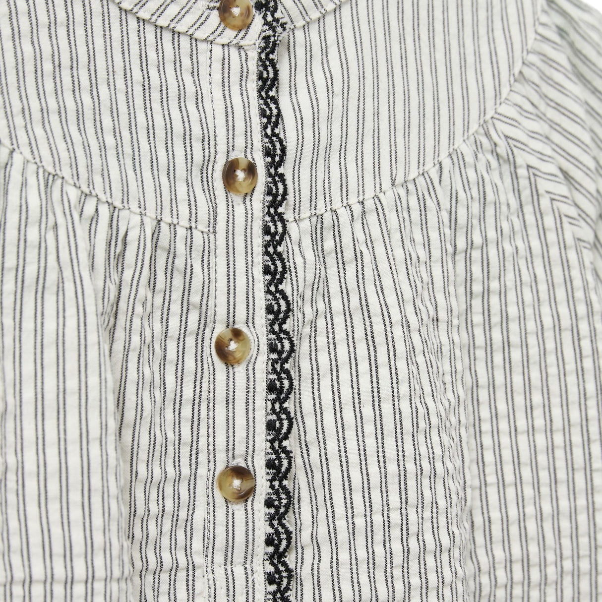 Sofie Schnoor Black Thin Stripe Shirt