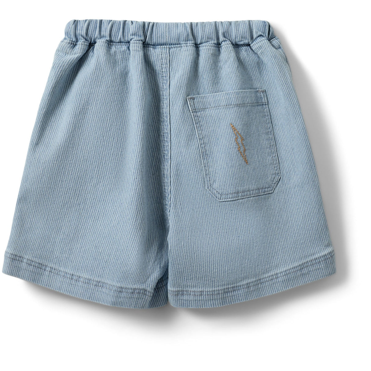 Sofie Schnoor Blue Denim Stripe Stormsk Shorts
