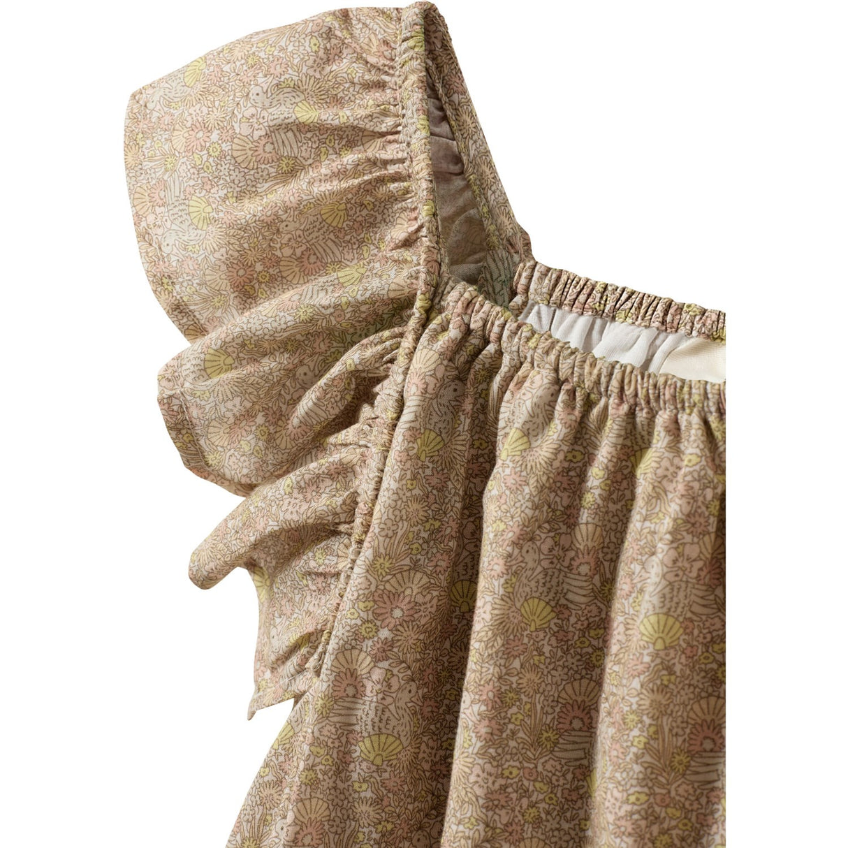 Sofie Schnoor Rose W Yellow Blossomsk Dress