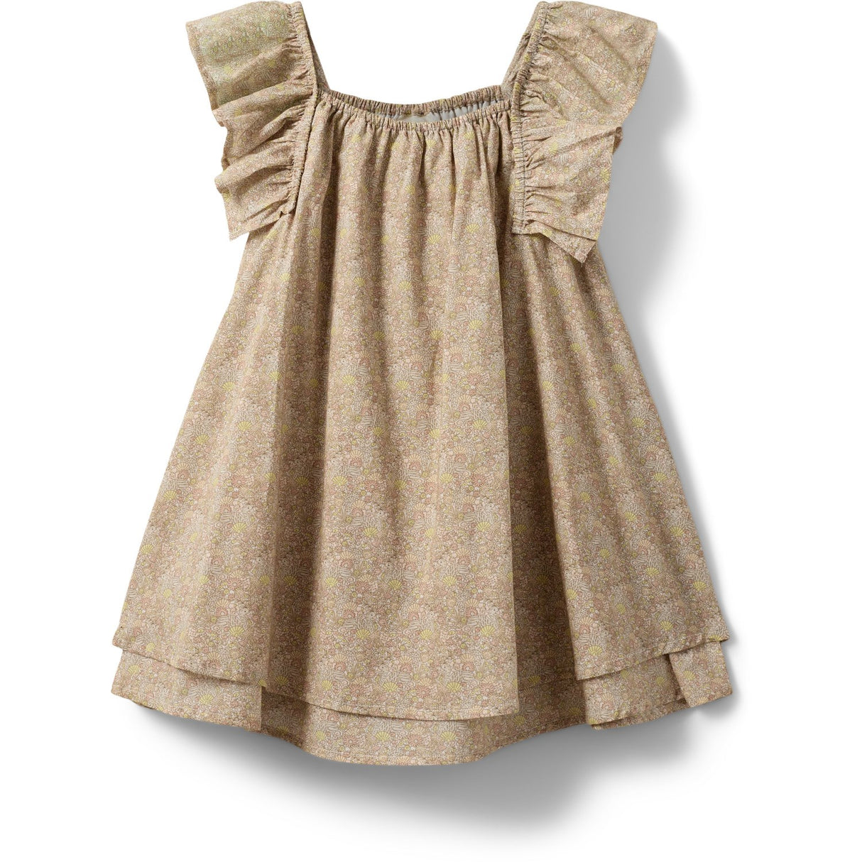 Sofie Schnoor Rose W Yellow Blossomsk Dress