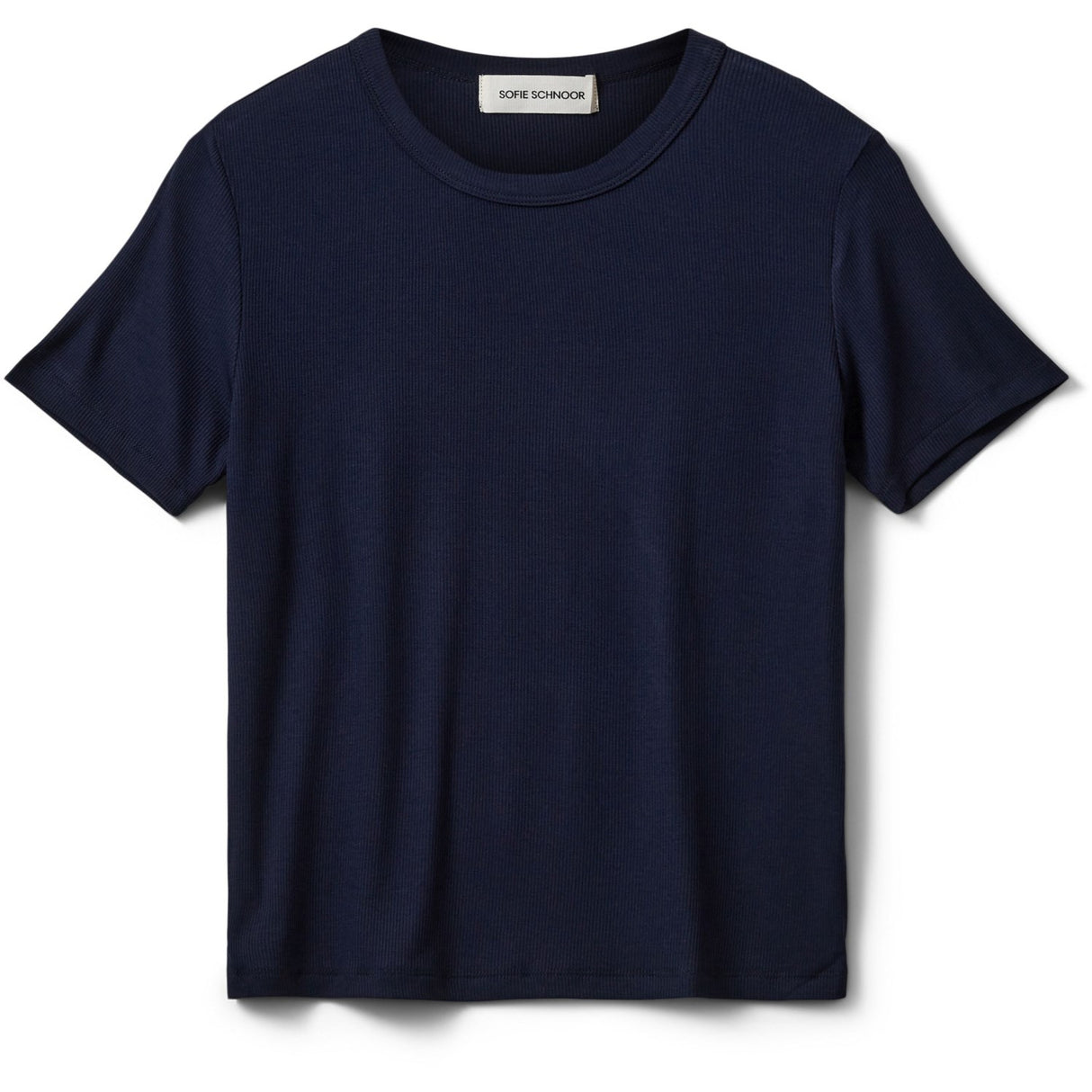 Sofie Schnoor Navy Nataliasy Rib T-Shirt