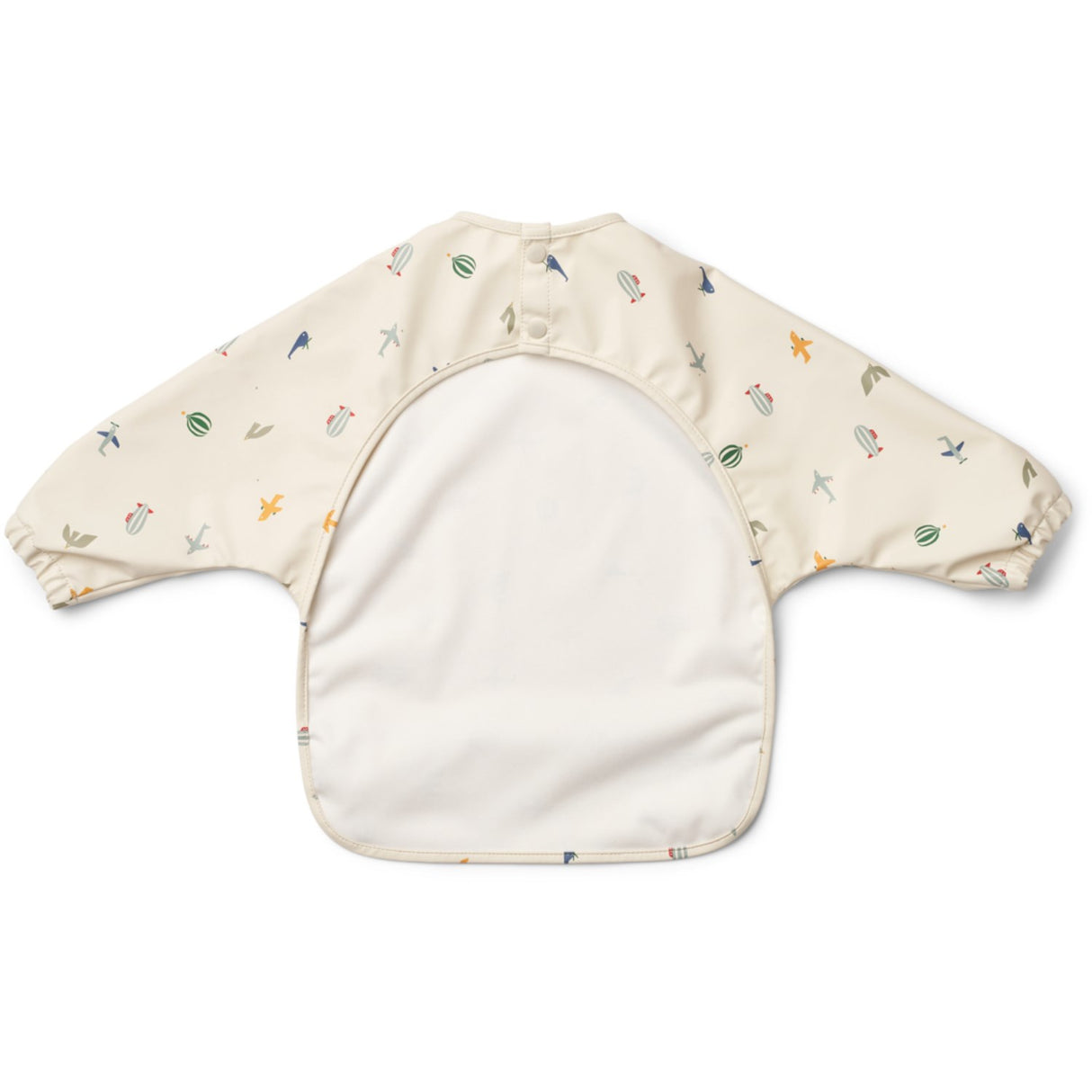 LIEWOOD Aviator / Ecru Merle Printed Cape Bib