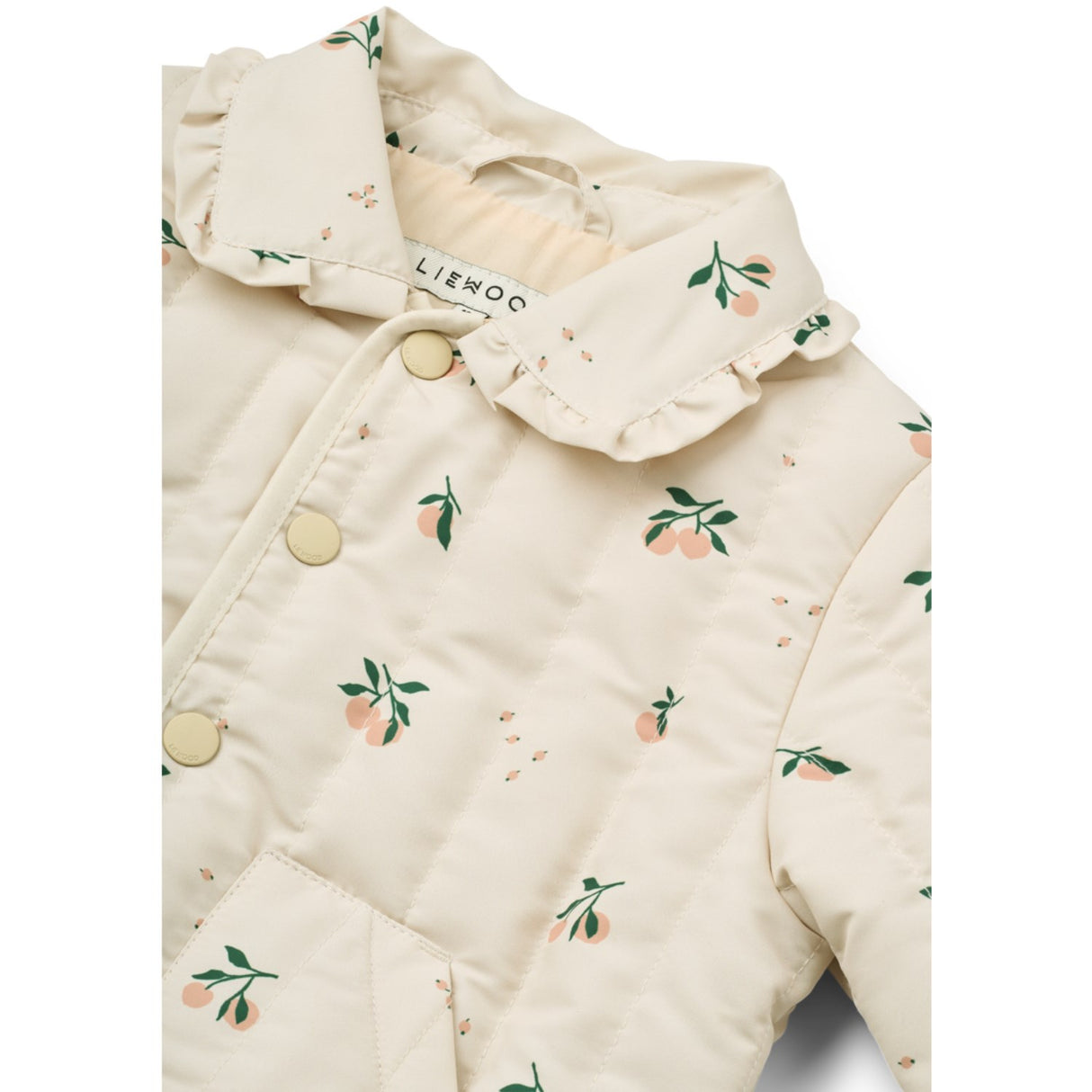 LIEWOOD Peach / Sea Shell Bea Jacket With Frill
