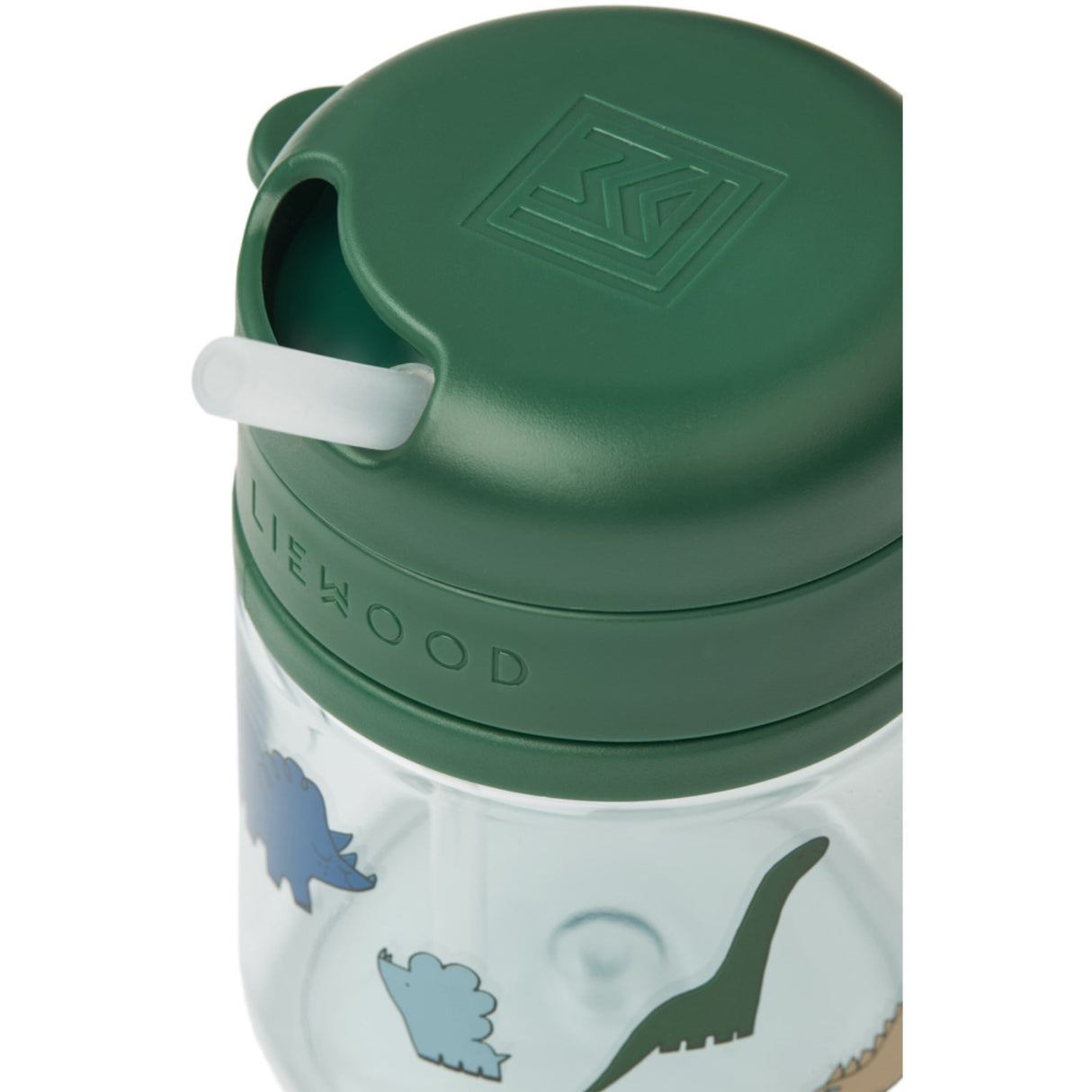 LIEWOOD Dinosaurs / Mist Pavia Tritan Straw Cup 280ml