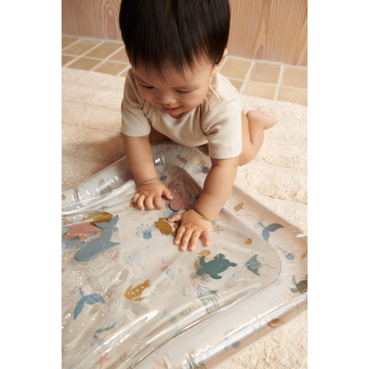 LIEWOOD Sea Creature / Sandy Elin Inflatable Activity Mat