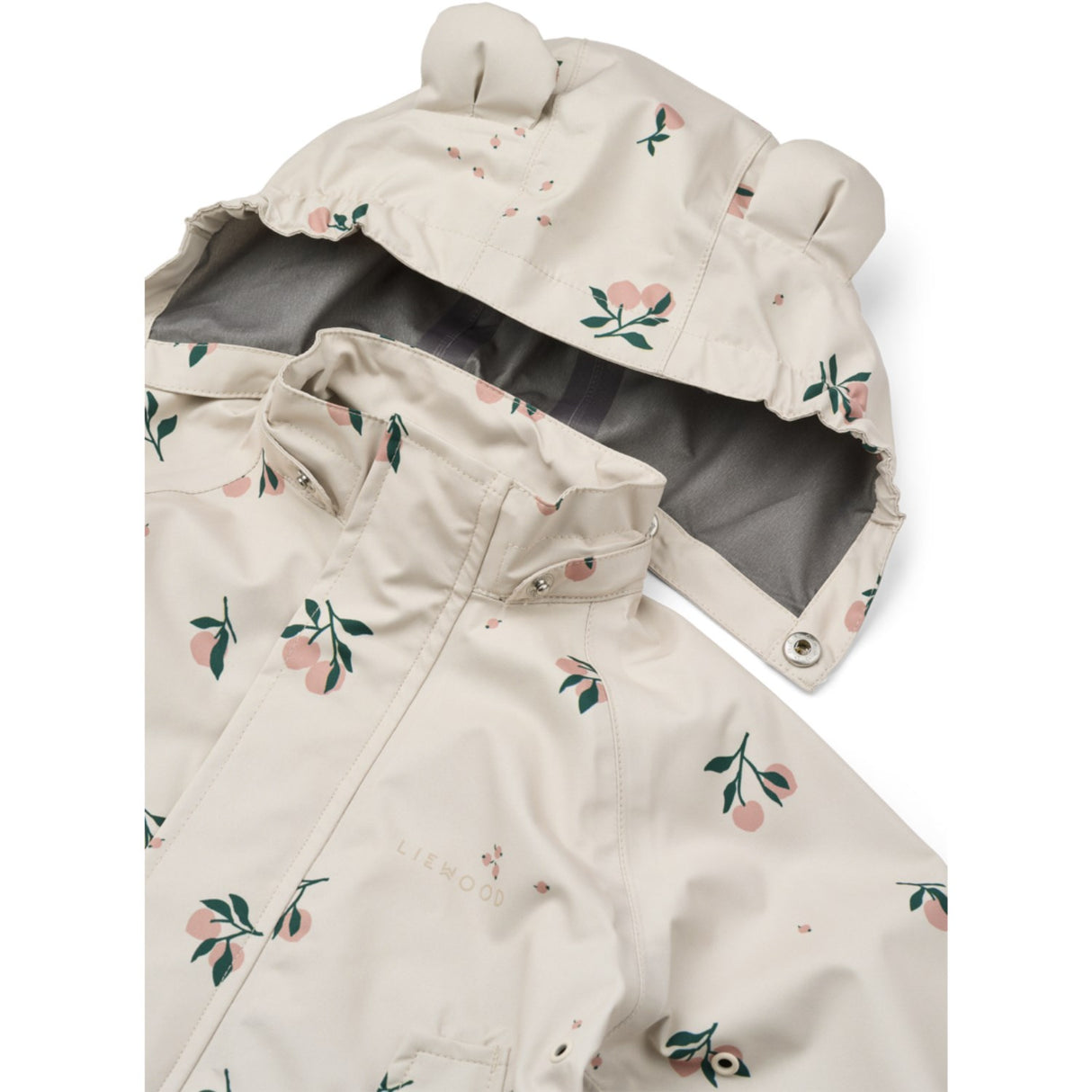 LIEWOOD Peach / Sea Shell Manu Rainwear Set