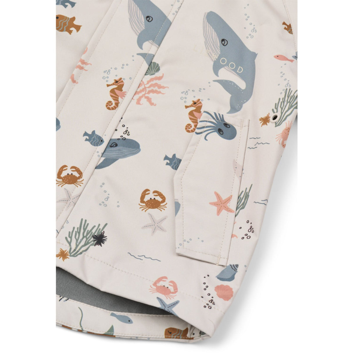 LIEWOOD Sea Creature / Sandy Manu Rainwear Set