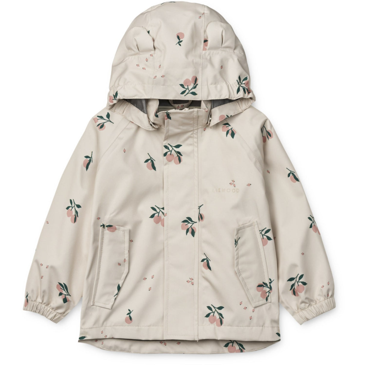 LIEWOOD Peach / Sea Shell Manu Rainwear Set
