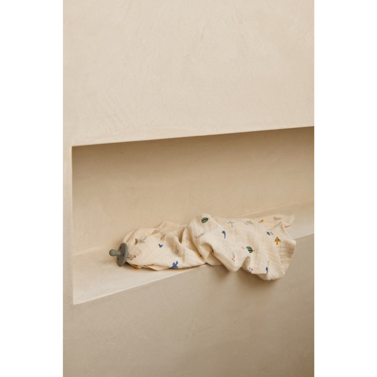 LIEWOOD Aviator / Ecru Lewis Muslin Cloth 2-Pack