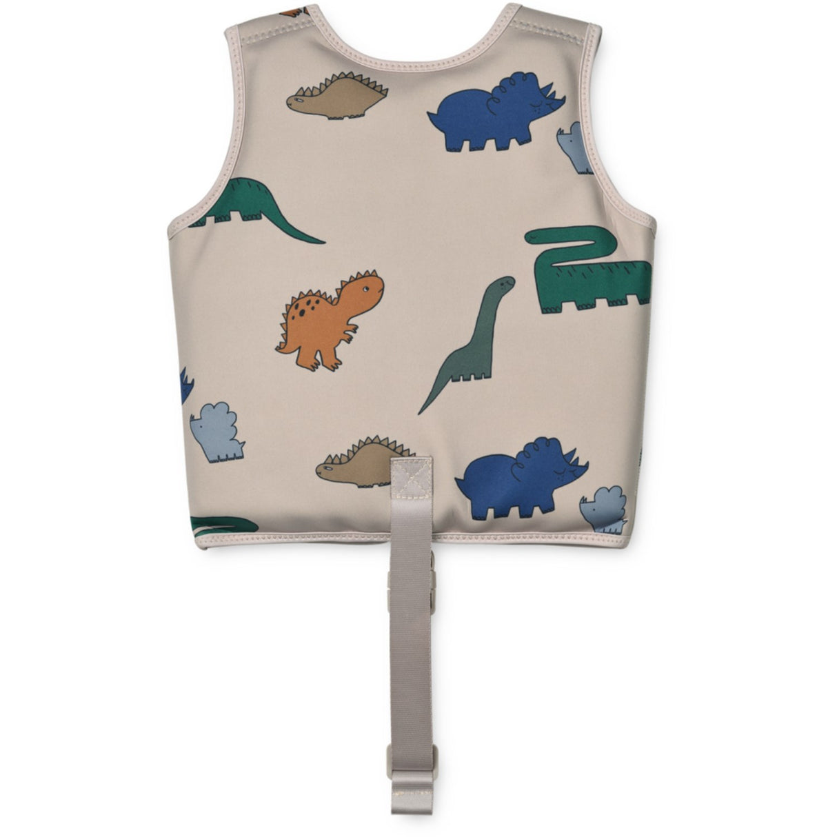 LIEWOOD Dinosaurs / Mist Dove Swim Vest