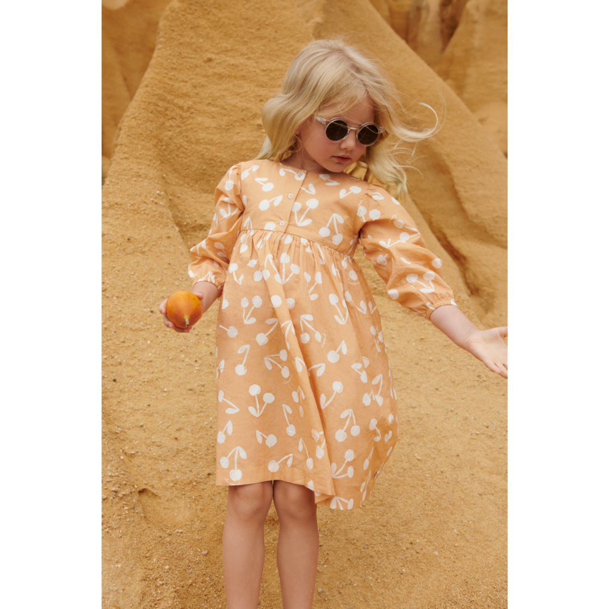 LIEWOOD Cherry Blossom / Light Apricot Ariana Printed Dress