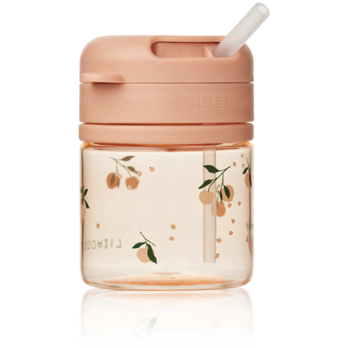 LIEWOOD Peach / Sea Shell Pavia Tritan Straw Cup 280ml