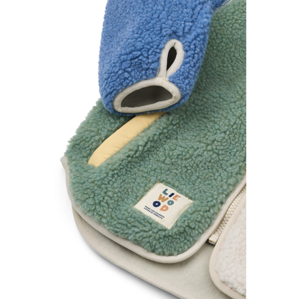 LIEWOOD Peppermint Multi Mix Nolan Pile Jacket