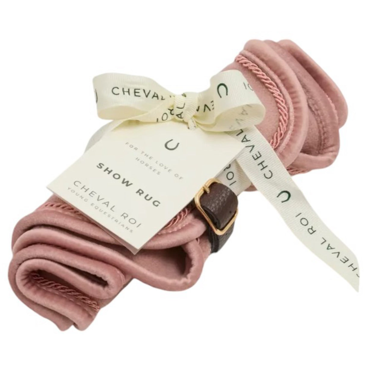 Cheval Roi Show Rug for Hobby Horse Soft Rose