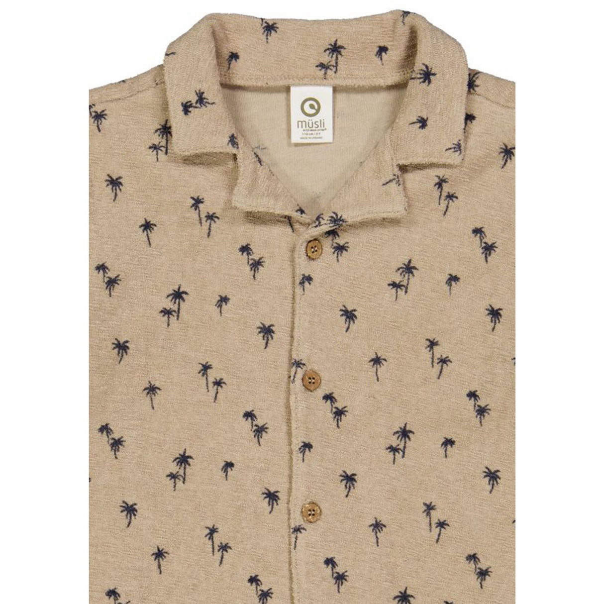 Müsli Cashmere/ Night Blue Palm Shirt