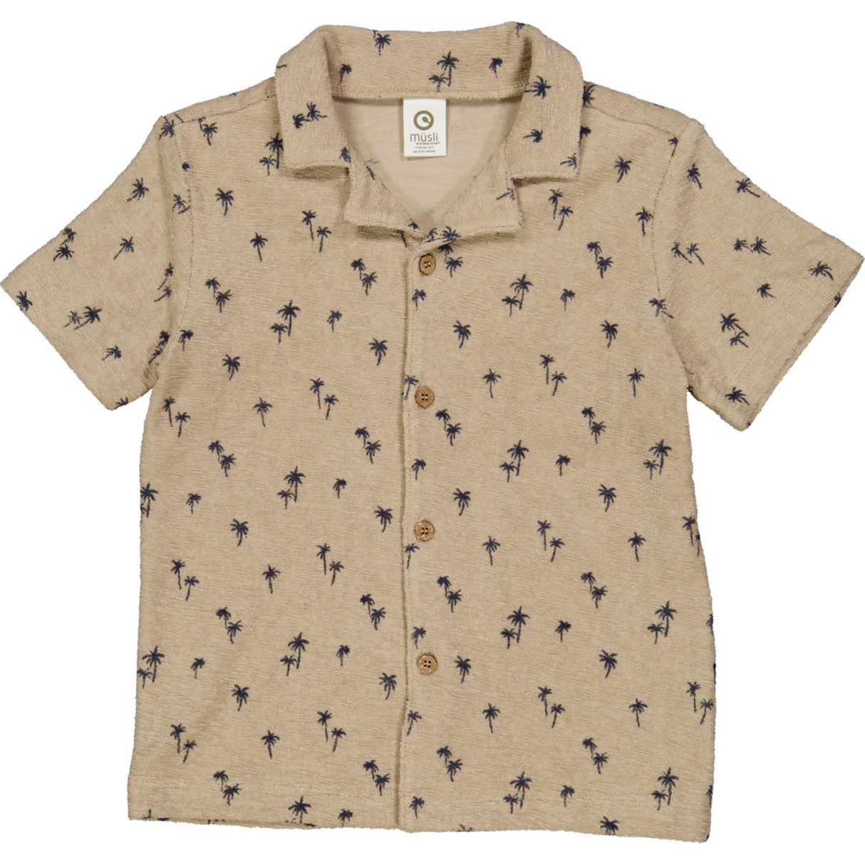 Müsli Cashmere/ Night Blue Palm Shirt