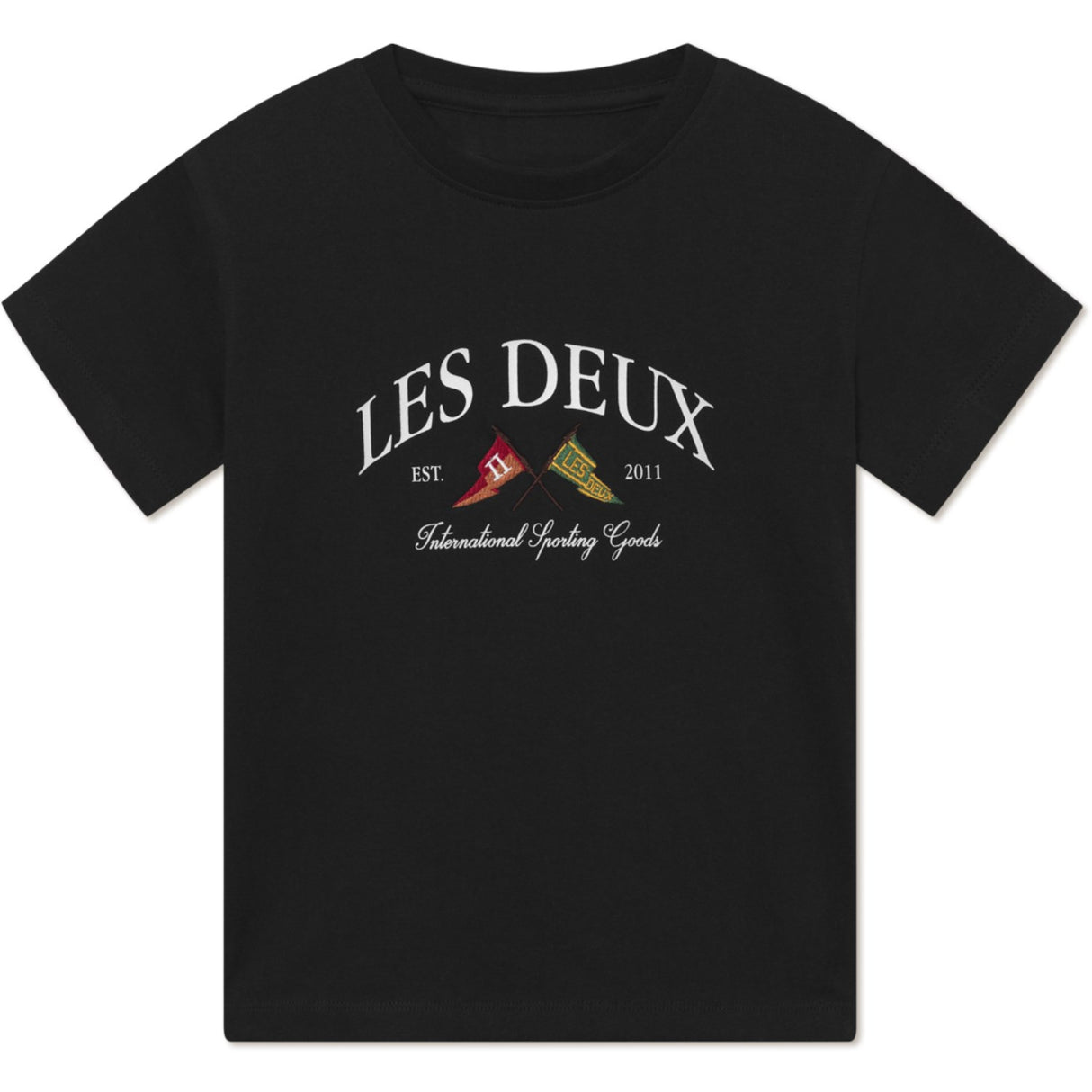 Les Deux Kids Black Ivy League T-Shirt
