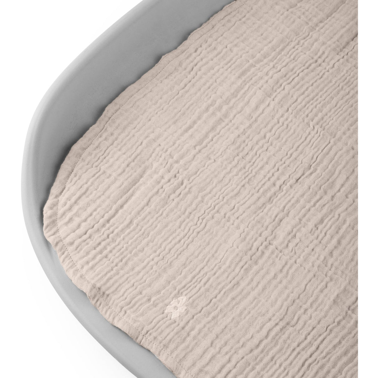 Sebra Beige Nursing Towel 6-layer 2-Pack Muslin