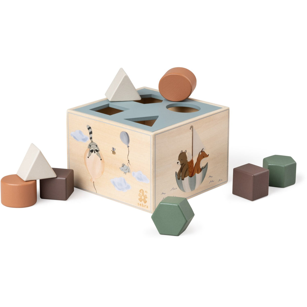Sebra World of Sebra Shape Sorter Wooden