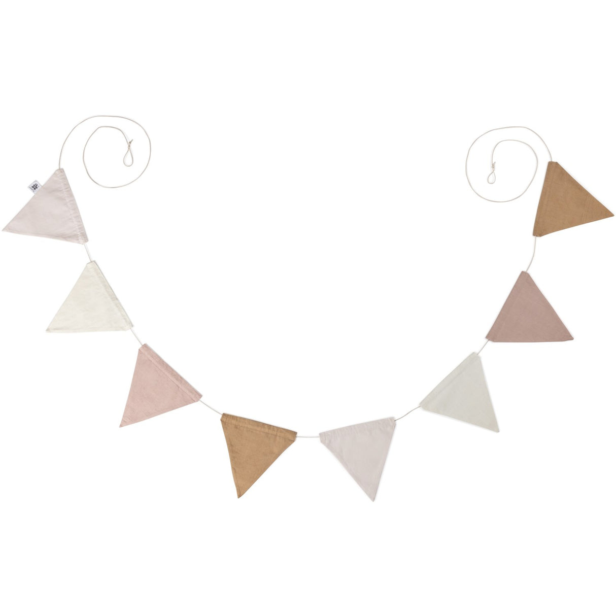 Sebra Birchbark Rose Bunting Double-Sided