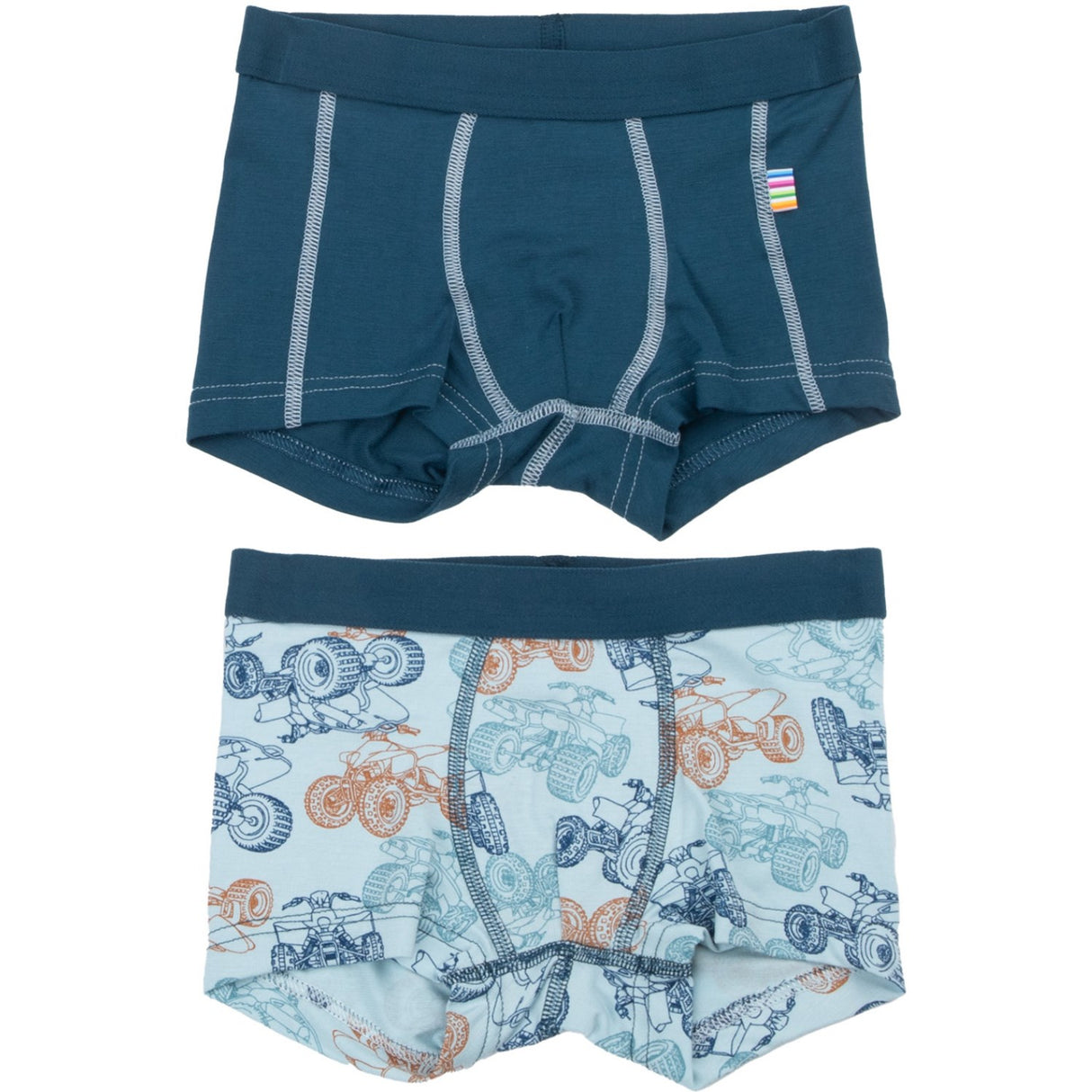 Joha Blue Boxer Shorts 2-Pack