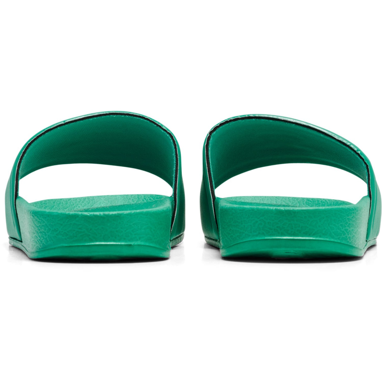 Hummel Green/White Pool Slide Jr