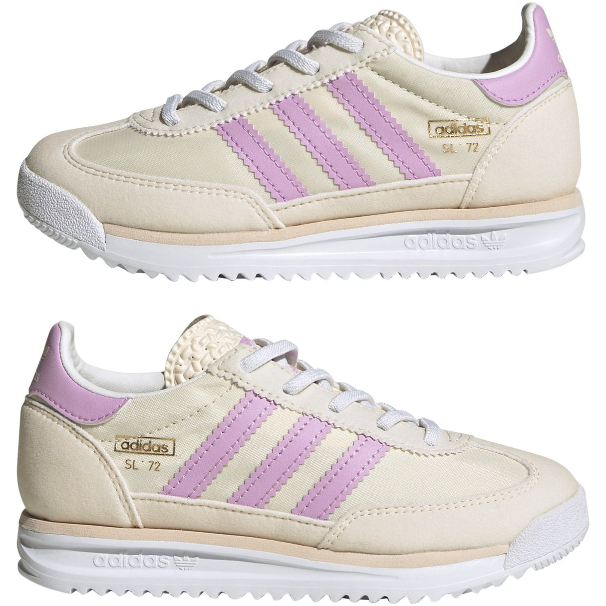 adidas Originals Chalk White/Bliss Lilac/Wonder White Sl 72 Rs El C Sneakers