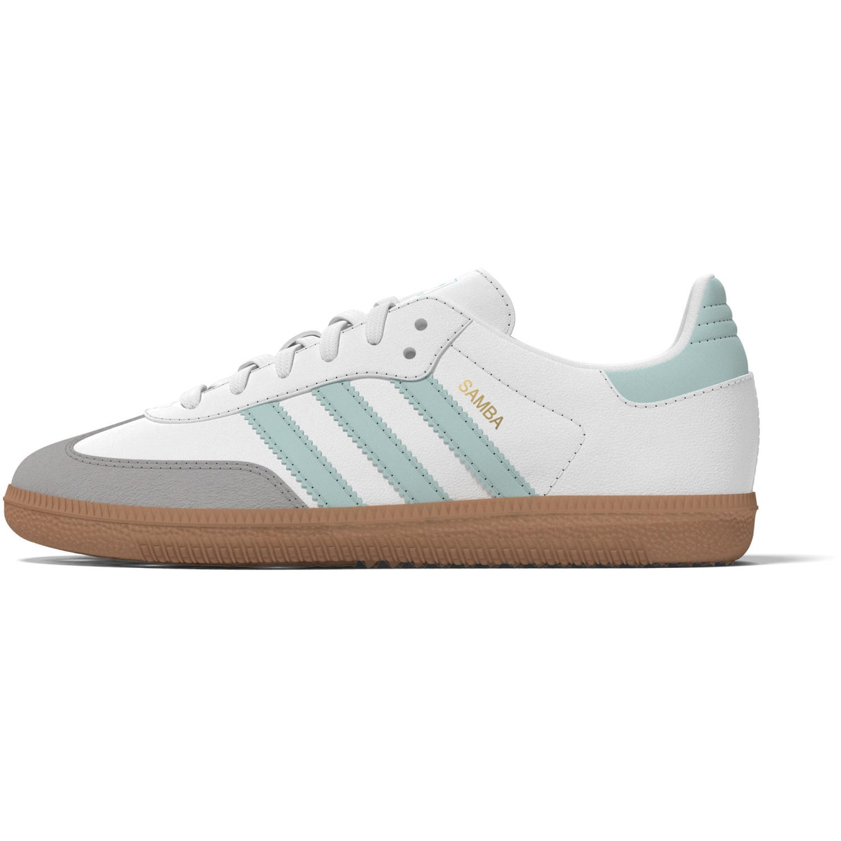 adidas Originals Ftwr White/Semi Flash Aqua/Gum 3 Samba Og C Sneakers