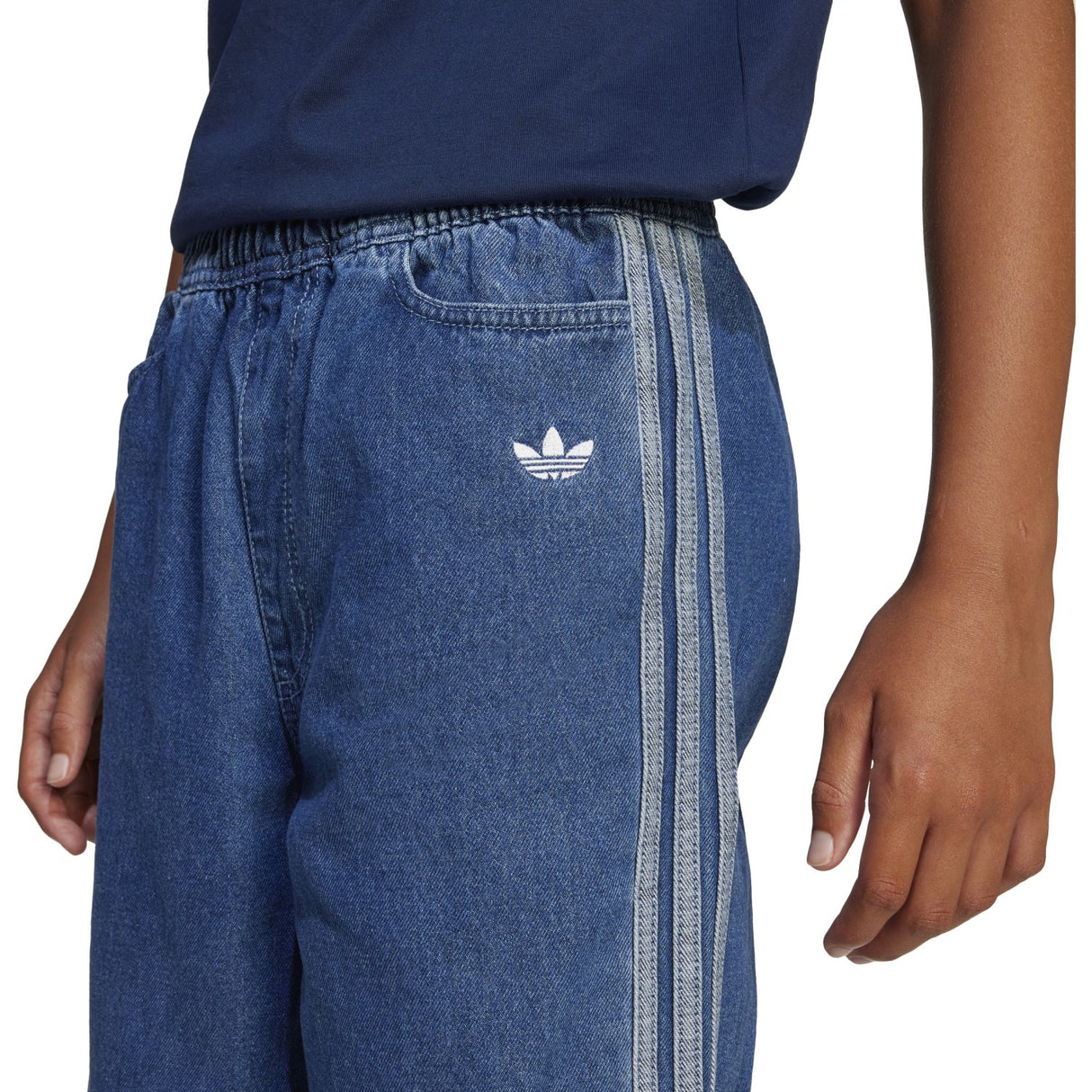 adidas Originals Medium Blue Denim Pants