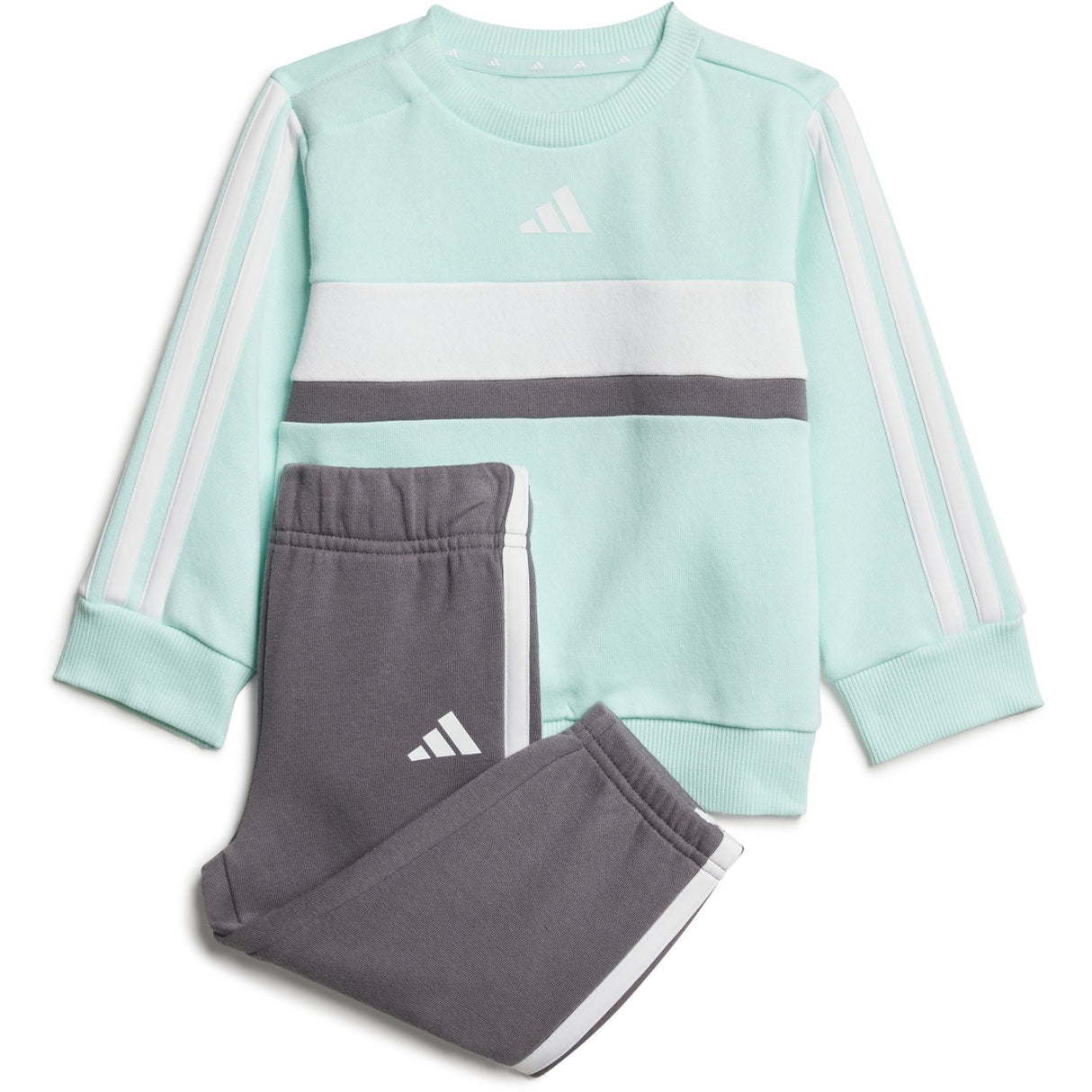 adidas Originals Semi Flash Aqua/White/Grey Strata I 3S Tib Fl Sweat Set