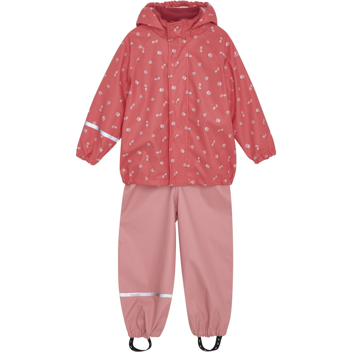 CeLaVi Barbados Cherry Rainwear Set - AOP