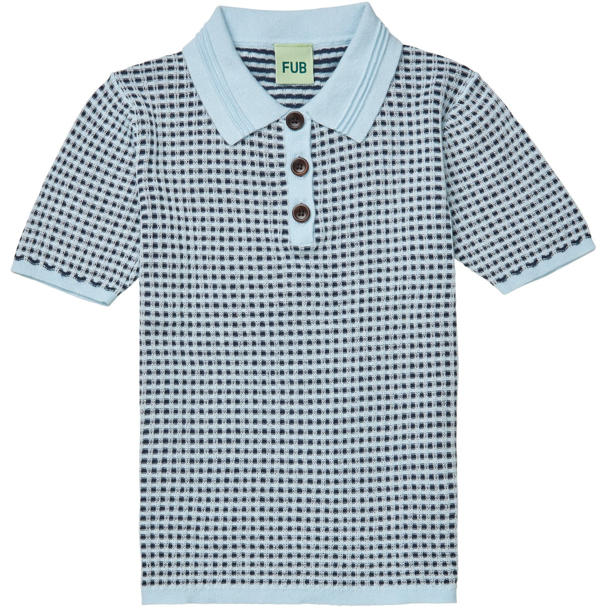 FUB Light blue/dark navy Polo Shirt