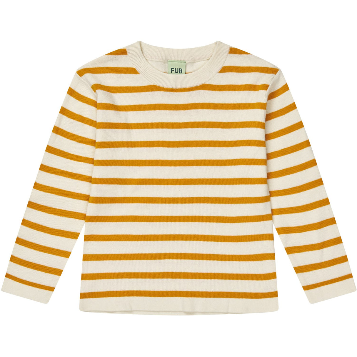 FUB ecru/sunflower Long Sleeve Tee